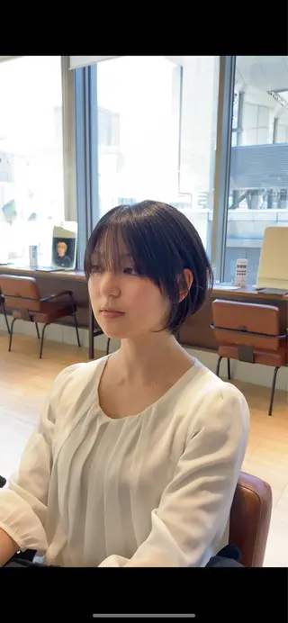 ショート ヘアアレンジ 顔周り&ミディアム 特化/池袋/kokiのヘアスタイル