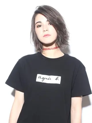 ショート カラー 髪質改善 カラー専門店のヘアスタイル