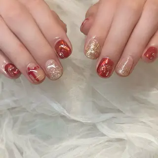 ネイル 新井 ひなののネイルデザイン