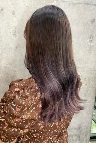 セミロング ❣️髪質改善特化❣️ カモアオイのヘアスタイル