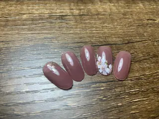 ネイル うる艶/透明感 Rirashaのネイルデザイン