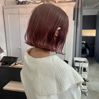 ショート カラー ボブ& 髪質改善FUMIYAのヘアスタイル