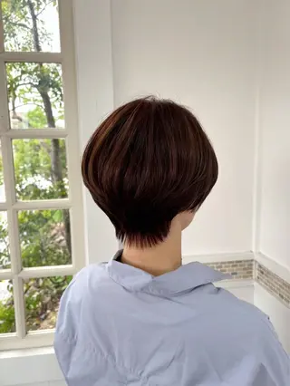 ショート カラー 田中 悠之のヘアスタイル