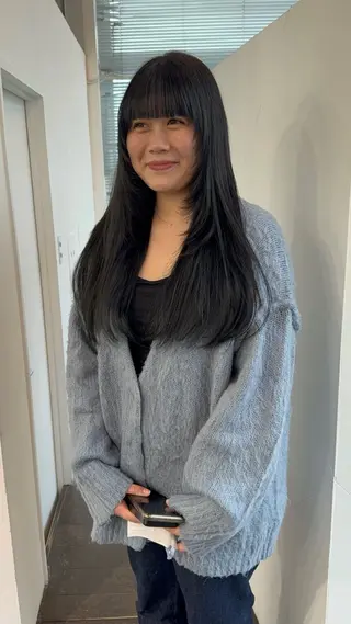 ロング カラー 🌻名古屋🌻 🫧ハイトーン🫧のヘアスタイル