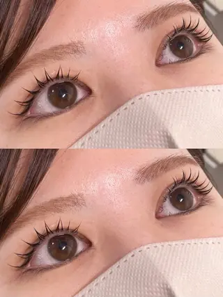 マツエク・マツパ Aranasalon 新宿店のマツエク・マツパデザイン