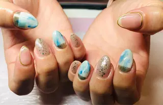 ネイル いちじゅう あおいのネイルデザイン