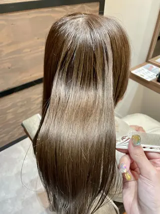 ロング カラー レイヤーカット/髪質 改善/矯正🤍吉田のヘアスタイル