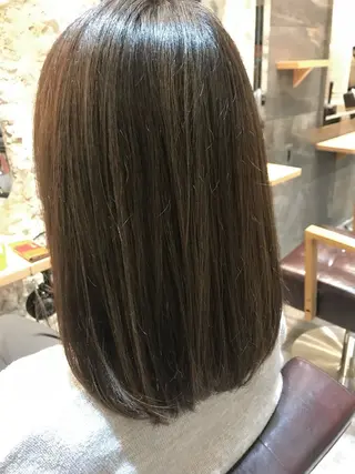 ミディアム カラー AUBE hair ales福岡平尾店所属・塚本 昂のヘアスタイル