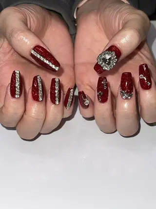 ネイル 8113 海外/y2k/韓国のネイルデザイン