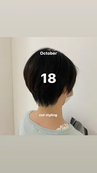 ショート 山崎 航のヘアスタイル