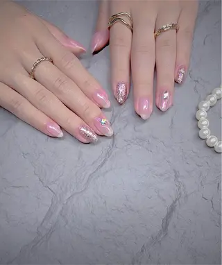 ミディアム めぐみのネイルサロン 惠のネイルデザイン