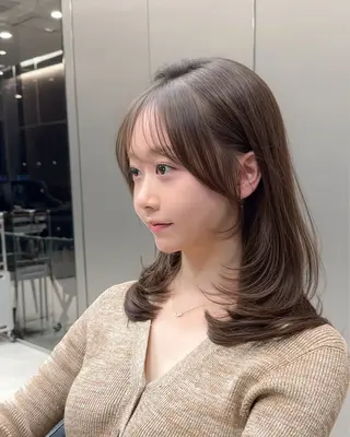 ミディアム 髪質改善VALETTE福岡天神所属・髪質改善/レイヤー /韓国ヘアNOBUのヘアスタイル