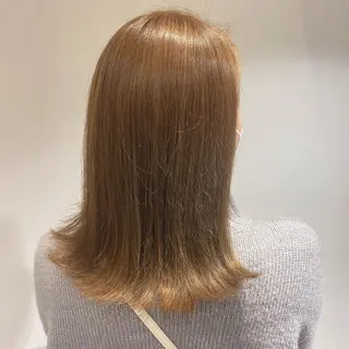 セミロング 古林 彩花のヘアスタイル