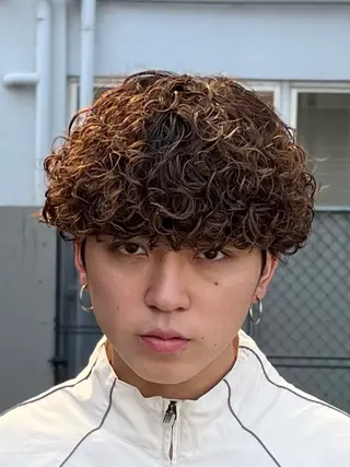 パーマ fifth   jinnan所属・山口 ヒロトのヘアスタイル