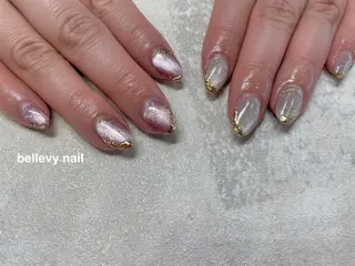 ネイル bellevy所属・藤原 はずきのネイルデザイン