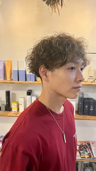 パーマ メンズ BRIDGE HAIR所属・reika 🩰のヘアスタイル