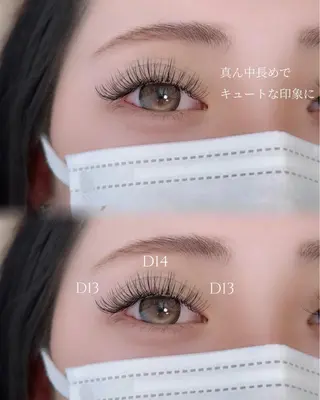 マツエク・マツパ muse所属・muse nana 全国大会出場経験ｱﾘのマツエク・マツパデザイン