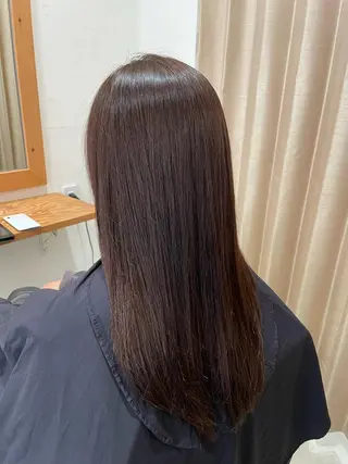 ロング 式部 由美子のヘアスタイル