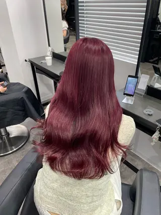 ロング カラー 🎀暖色/ラベンダー /paru🤍のヘアスタイル