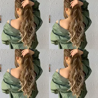 ロング eye エクステ専門店Rのヘアスタイル