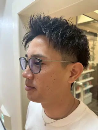 メンズ 鳥見 若菜のヘアスタイル