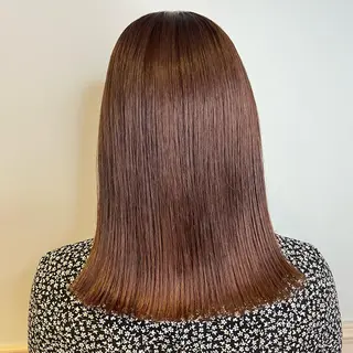 ミディアム カラー SOYON 🤍CHIZU🤍.のヘアスタイル