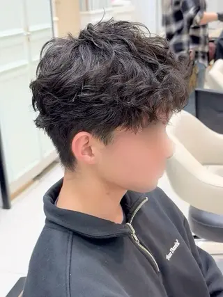 パーマ メンズ 【𝐀𝐬𝐡-池袋 】ひな 🎀💭のヘアスタイル