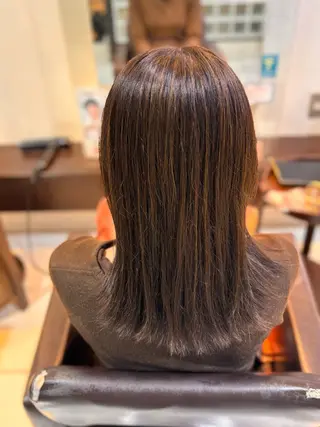 セミロング カラー ヘア&メイク💄 TAIKIのヘアスタイル