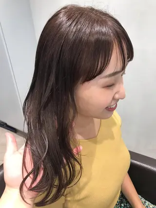 ミディアム カラー 天王寺/阿倍野 tocca rieのヘアスタイル