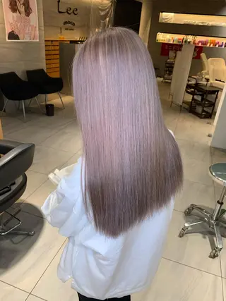 セミロング カラー パーマ ヘアアレンジ メンズ キッズ ネイル マツエク・マツパ LINDOTOKYO梅田所属・酸性ストレート 髪質改善大槻勇樹のヘアスタイル