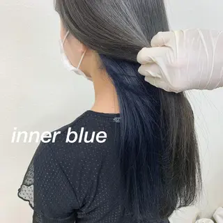 ロング カラー NANAMI🩵 大人可愛い韓国ヘアのヘアスタイル