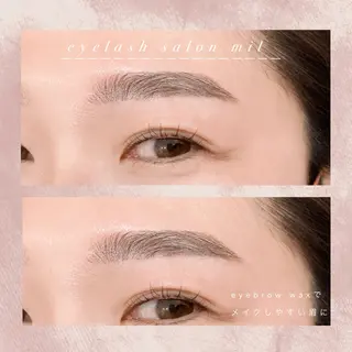 アイブロウ mil❤︎ Kahoのマツエク・マツパデザイン