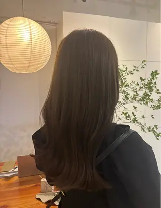 セミロング カラー 透明感カラー /Kanon️🫧のヘアスタイル