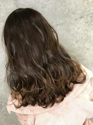 セミロング カラー LA KING GINZA TOKYO所属・🧡ショートの達人 🧡SHOのヘアスタイル