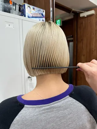 ショート ボブカット募集/ モカのヘアスタイル