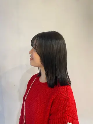 ミディアム ORe'S HAIR BE GLaD所属・ORe'S HAIR BE GLaDユウナのヘアスタイル