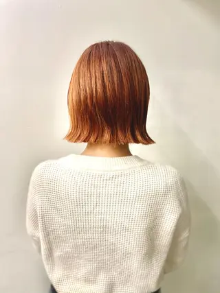 ミディアム 艶髪カラー& トリートメント　松村のヘアスタイル