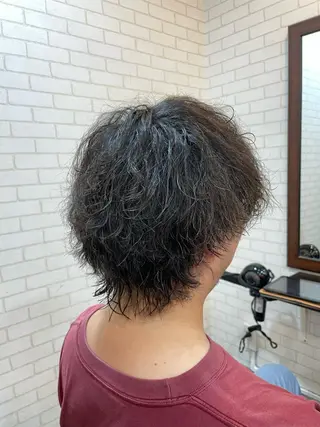 パーマ メンズ TELAHAIR 副代表　菊池謙のヘアスタイル