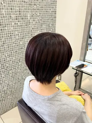 ショート トップスタイリスト 林すずかのヘアスタイル