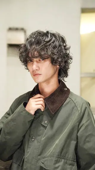 メンズ メンズカット/ ミディアム/ioriのヘアスタイル