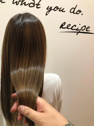 ロング 河内 元伸のヘアスタイル