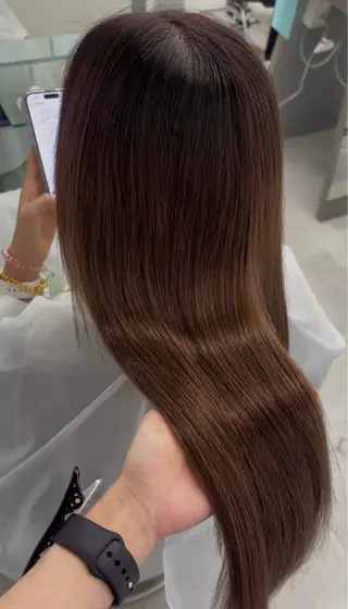 ロング 羽エクステ/シール エクステ/横浜駅5分のヘアスタイル