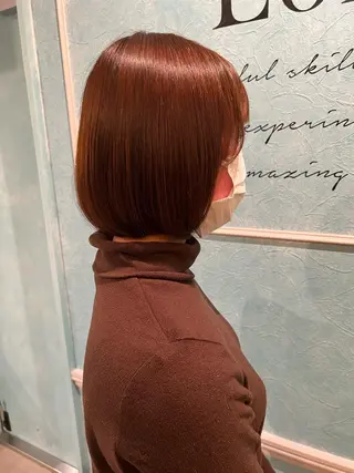 ショート 大宮/ボブ/縮毛矯正 大瀧菜月のヘアスタイル