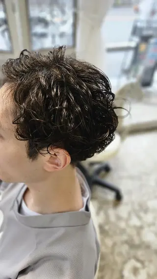 パーマ メンズ Coppe pan所属・ 熊野 タイソンのヘアスタイル