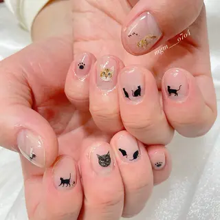 ネイル MoON...❤︎ MeGuのネイルデザイン