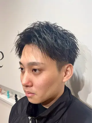 ショート メンズ 青木 真裟斗のヘアスタイル