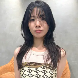 ロング カラー レイヤー/ウルフ🤎 mayo.のヘアスタイル
