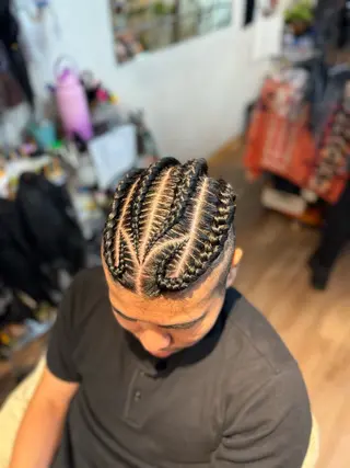 ヘアアレンジ メンズ scamp所属・scamp⭐️ さくらのヘアスタイル