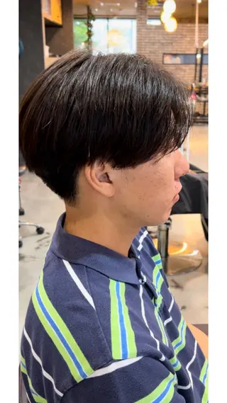 メンズ LATTE　伊勢崎所属・北爪 紫音のヘアスタイル