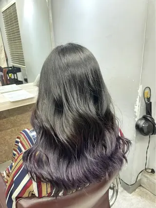 ロング カラー 🐈‍⬛多系統🕶 tsubura🖤のヘアスタイル